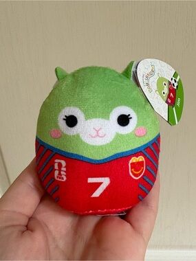 McDonald's Jim the alpaca FIFA World Cup Squishmallow Soccer Plush Toy
